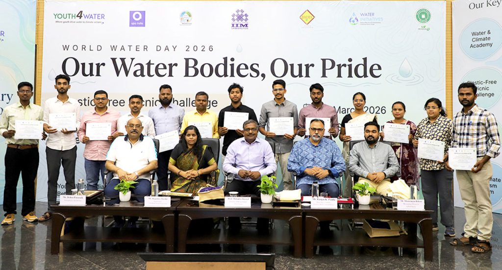 On the occasion of World Water Day 2026, IIM Sambalpur proudly hosted the celebrations in collaboration with Youth4Water-India, centred around the theme “Our Water Bodies, Our Pride.”