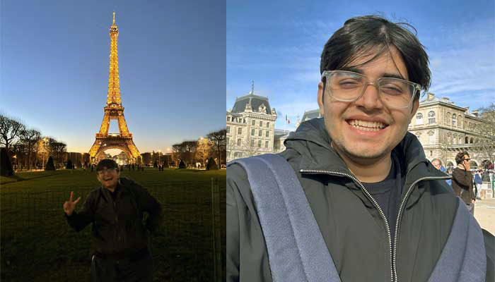 IIIT Hyderabad’s Sujal Deoda in Paris for IASEAI conference