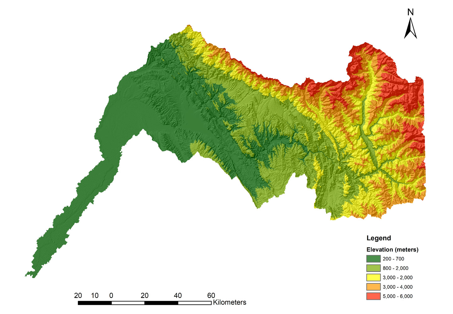 Eastern hilly areas face potential water stress, necessitating urgent conservation efforts. This research provides valuable insights for policymakers and water management strategies.