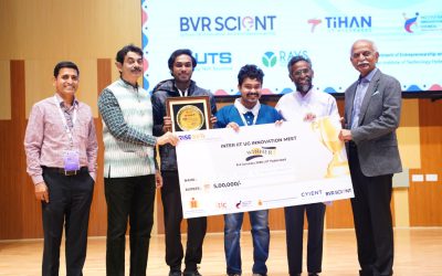 Cash award of ₹5 lakh were Arkya Jyoti Ghosh and Supratim Mahapatra, final-year students pursuing biochemical engineering at IIT (BHU) Varanasi.