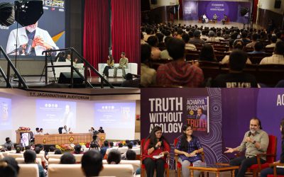 Acharya Prashant Addresses Four IITs In Two Months