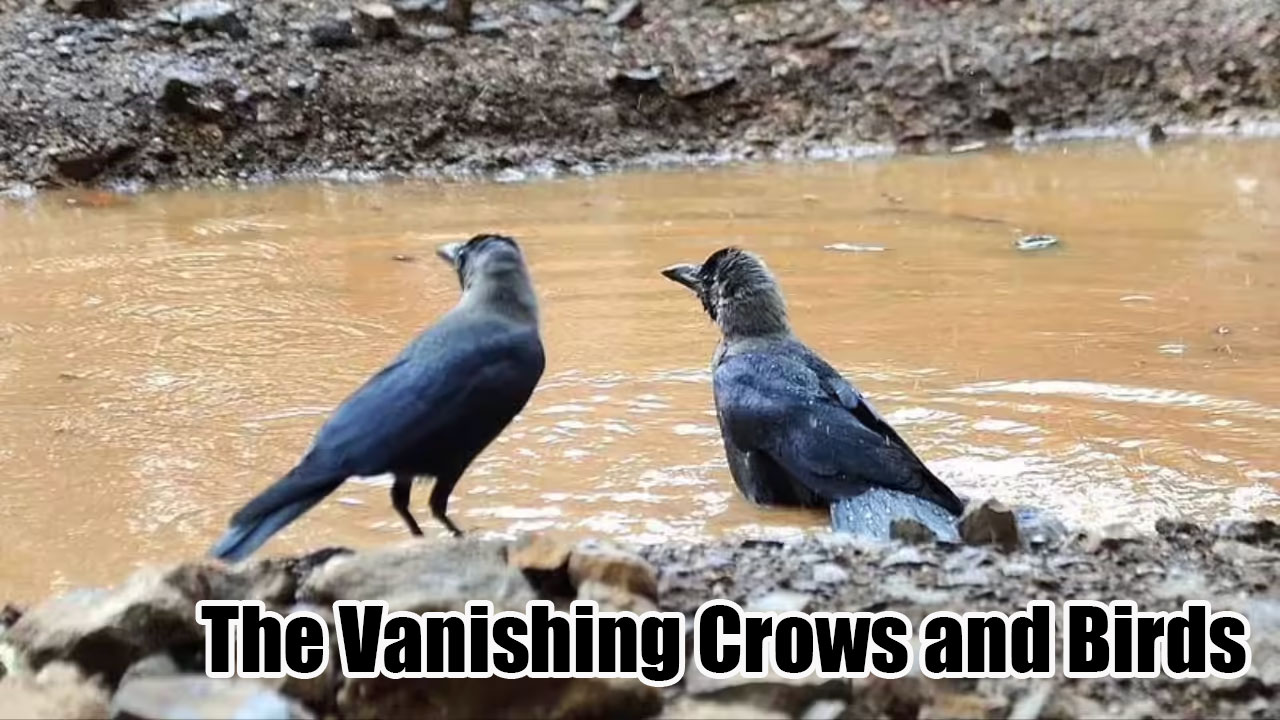 Vanishing Crows and Birds