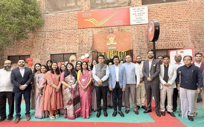 First N-GEN (Next Generation) theme-based post office at the Indian Institute of Management, Ahmedabad was inaugurated recently