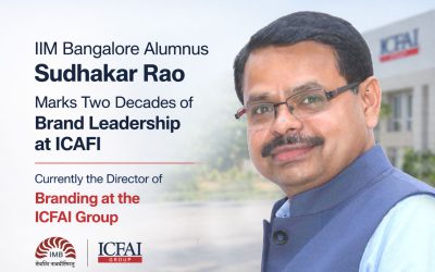 IIM Bangalore Alumnus Sudhakar Rao Marks Two Decades of Brand Leadership at ICAFI
