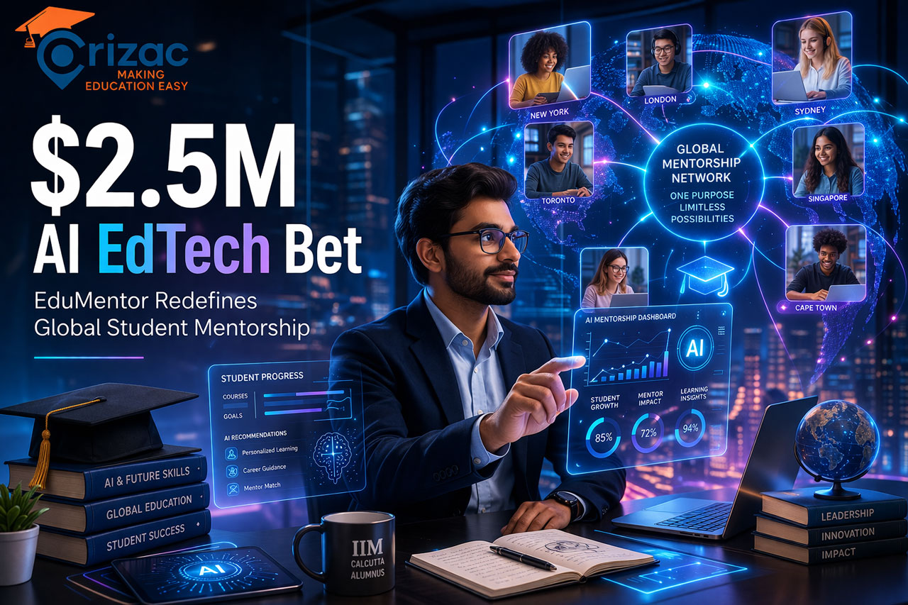 Crizac's $2.5M AI EdTech Bet: EduMentor Redefines Global Student Mentorship