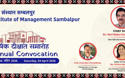 The 10th Annual Convocation of IIM Sambalpur marks a defining milestone in the institute’s decade-long journey of excellence