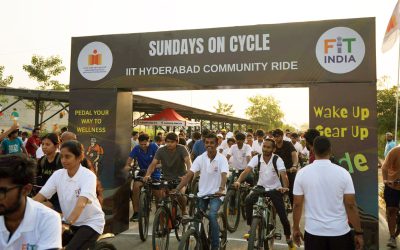 IIT Hyderabad's 'Sundays on Cycle' Draws 1,000+ for Fitness Revolution