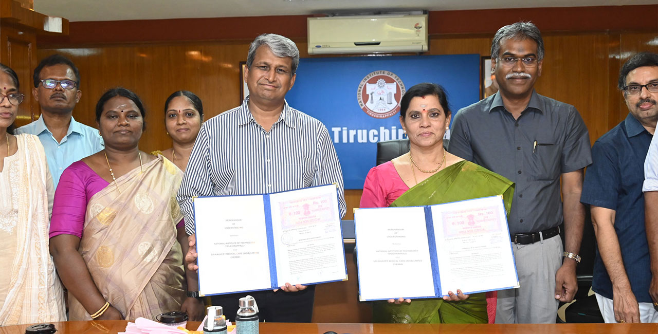 NIT-Tiruchi Partners with Kauvery Medical Care for PG Diploma in Healthcare Technology