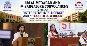 ‘Integrative Intelligence’, ‘Thoughtful Choices’, The Buzzwords At IIM A, IIM B Convocations