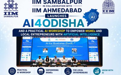 AI4Odisha Initiative Launched: IIM Sambalpur & Ahmedabad Empower MSMEs with AI