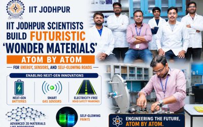 IIT Jodhpur Scientists Build Futuristic ‘Wonder Materials’ Atom by Atom