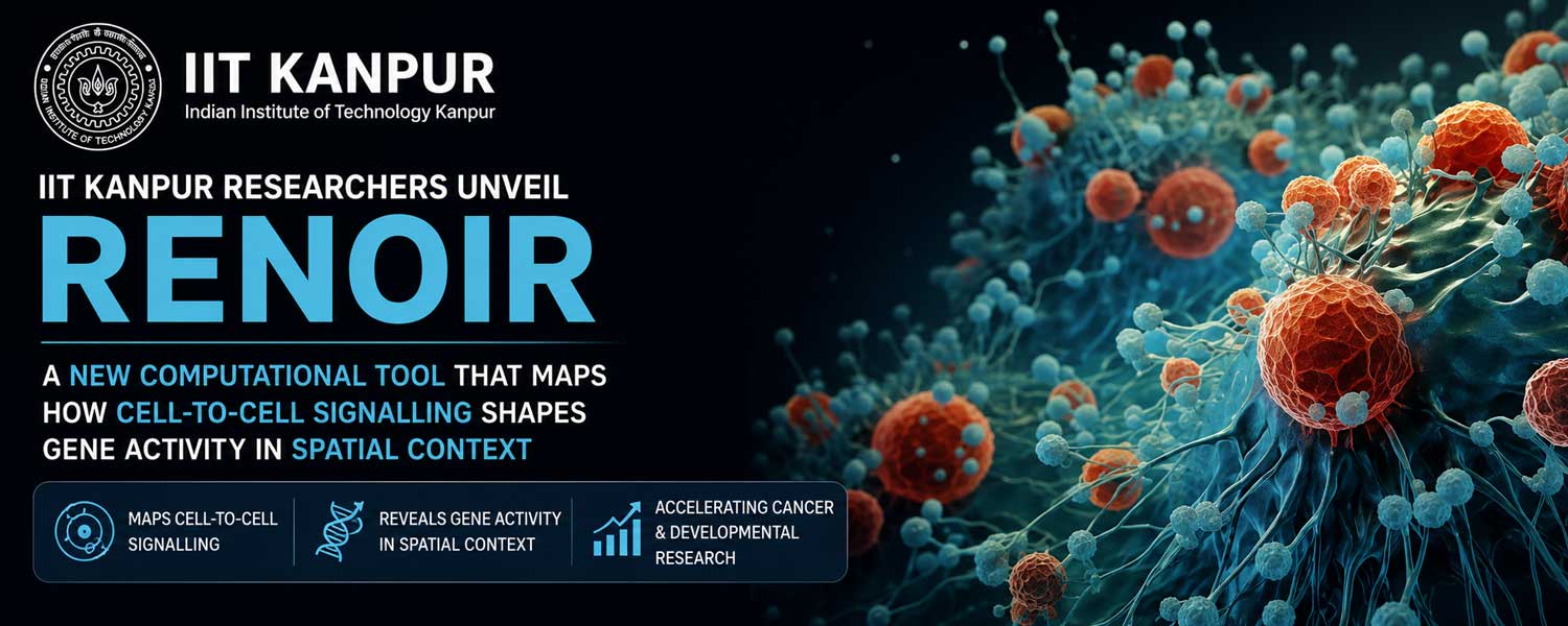 IIT Kanpur’s new computational tool ‘Renoir’ uncovers hidden signals in cancer progression and organ development