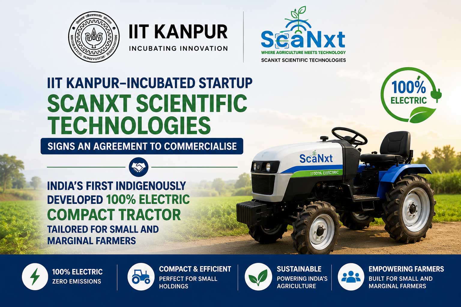 IIT Ropar’s ANNAM.AI is ‘green intelligence in action’ and future of agriculture technology... Read more at: https://news.careers360.com/iit-ropar-annam-ai-agriculture-technology-agri-tech-future-green-intelligence-ag-engineering-punjab-farmers-climate-change