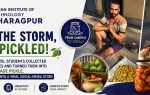 Storm hits IIT Kharagpur, students turn storm-fallen mangoes.