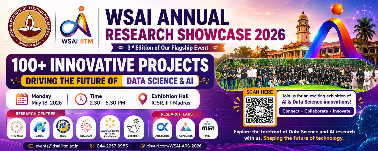 IIT Madras to Showcase 100+ AI and Data Science Research Projects on May 18