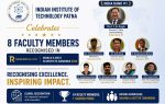 Indian Institute of Technology, Patna proudly celebrates a remarkable global academic achievement as eight of its distinguished faculty members