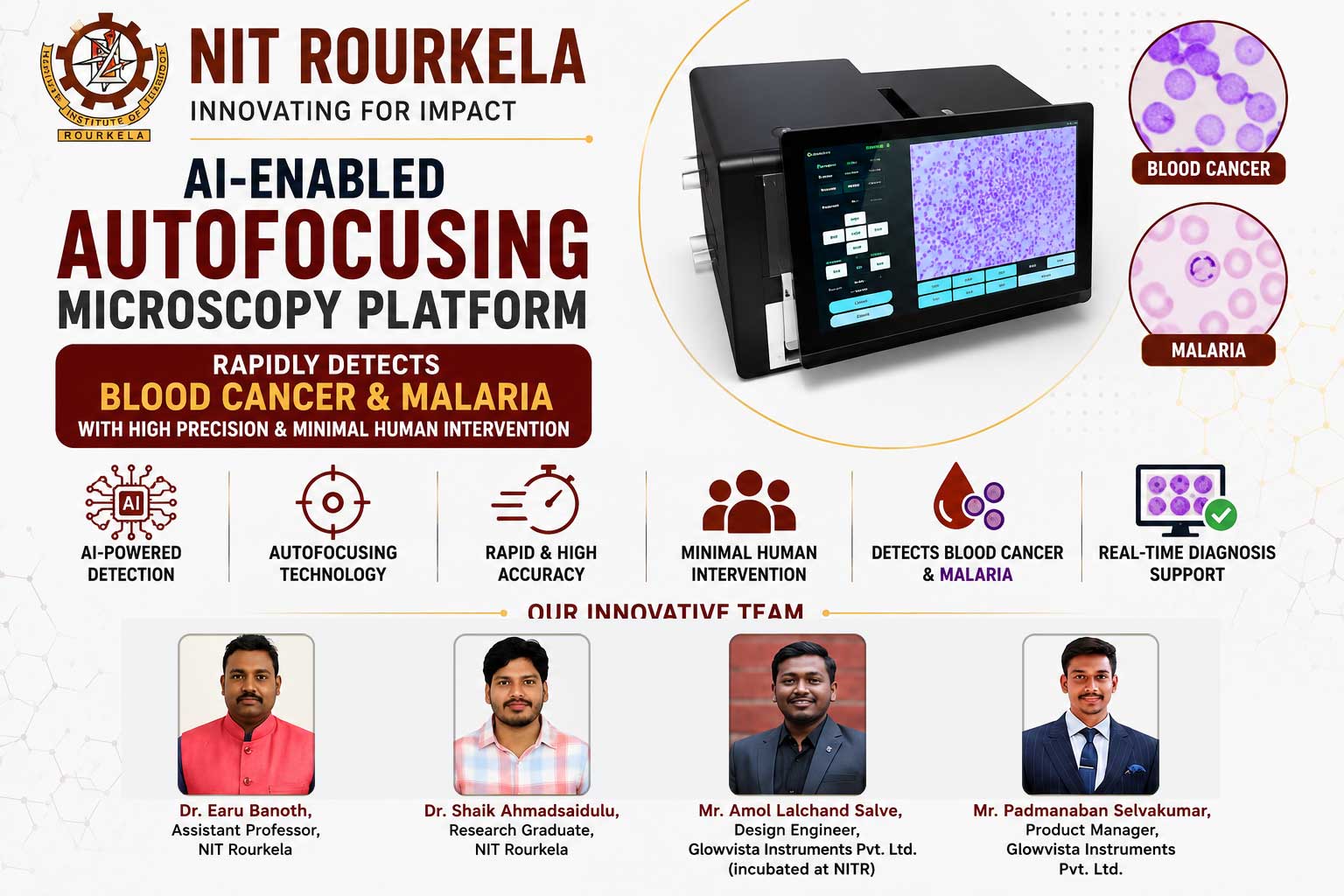 NIT Rourkela develops AI-powered microscopy for disease detection