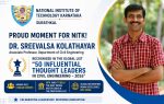 NITK faculty member among world’s top civil engineering thought leaders