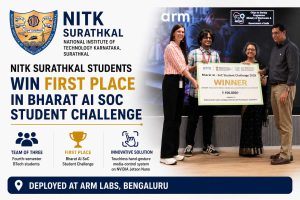 NITK students secure first place in Bharat AI SoC Student Challenge