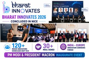 Bharat Innovates 2026 begins in Nice, forging new India–Europe deep-tech partnerships