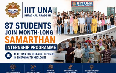 87 students take part in month-long SAMARTHAN internship at IIIT Una