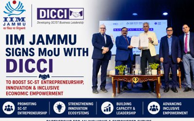 IIM Jammu signs MoU with DICCI
