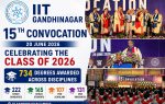 IIT Gandhinagar Marks 15th Convocation, Celebrates Class of 2026 with 734 Degrees Awarded