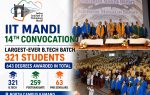 IIT Mandi holds 14th Convocation, records largest-ever B.Tech batch in institute’s history