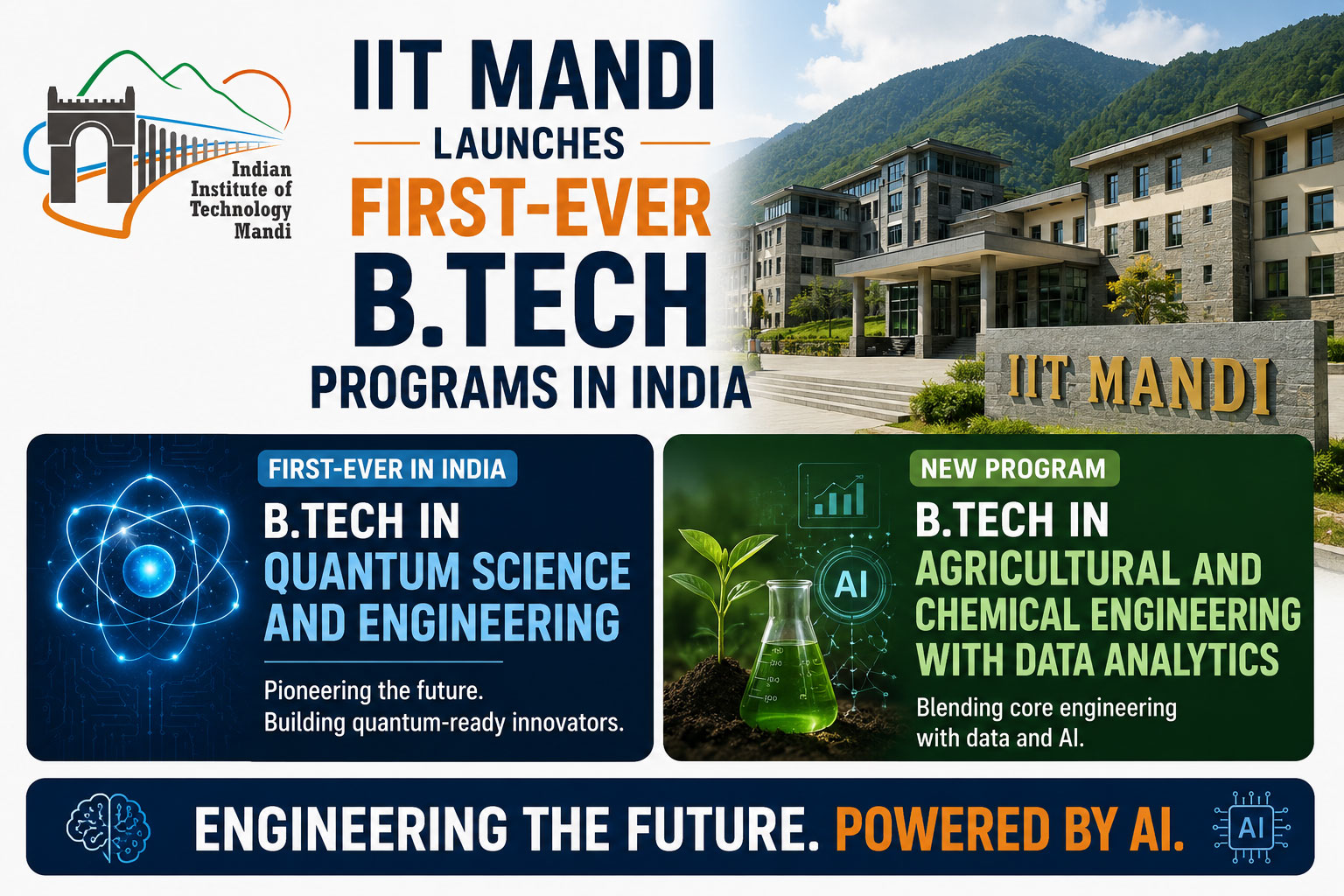IIT Mandi becomes first premier institution to offer B tech in Quantum Science and Enginnering