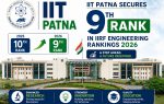 IIT Patna Breaks into India’s Top 10 Engineering Institutes, Secures 9th Rank in IIRF 2026