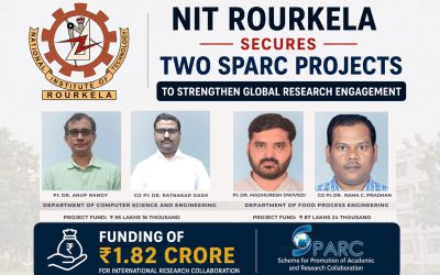 NIT-R bags two SPARC projects to boost global research engagement