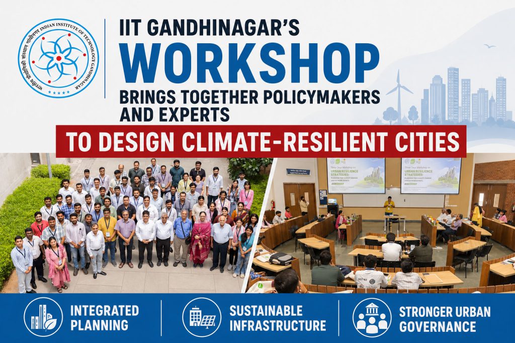 IIT Gandhinagar Workshop Maps a Climate-Resilient Urban Future