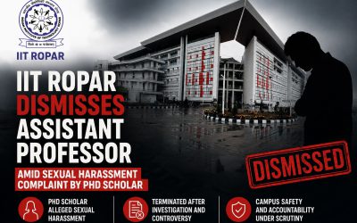 IIT Ropar Dismisses Assistant Professor Amid Sexual Harassment Complaint by PhD Scholar