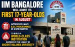 IIM Bangalore Launches Maiden Undergraduate School with Nalanda-Inspired Vision