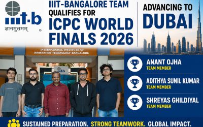 IIIT-Bangalore’s team qualifies for ICPC World Finals 2026, with Anant Ojha, Adithya Sunil Kumar and Shreyas Ghildiyal