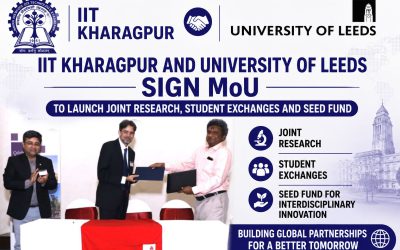 IIT Kharagpur and the University of Leeds sign an MoU to launch joint research, student exchanges and a seed fund for interdisciplinary innovation.