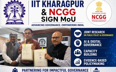 IIT Kharagpur and NCGG sign MoU to collaborate on public policy, governance, AI and digital governance