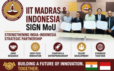 IIT Madras Global Research Foundation and Indonesia’s education ministry sign MoU to strengthen joint research