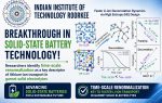 IIT Roorkee researchers identify time-scale renormalization as a key descriptor of lithium-ion transport in garnet solid electrolytes for better solid-state batteries.