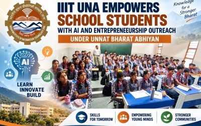 IIIT Una conducts AI and entrepreneurship outreach for Kendriya Vidyalaya students under Unnat Bharat Abhiyan